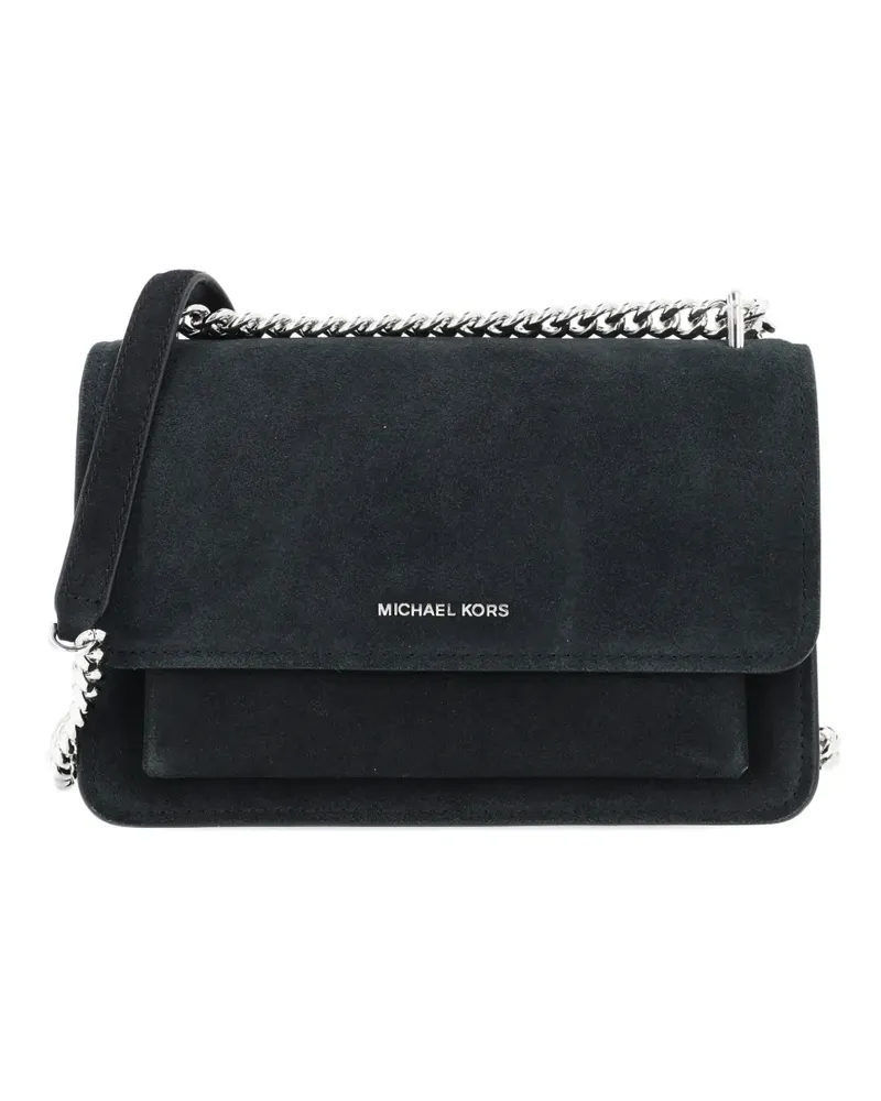 Michael Kors logo-plaque shoulder bag - Schwarz Schwarz