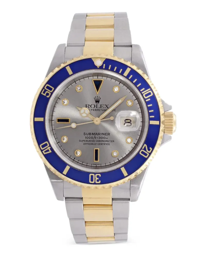 Rolex Submariner Serti 40mm watch - Grau Grau