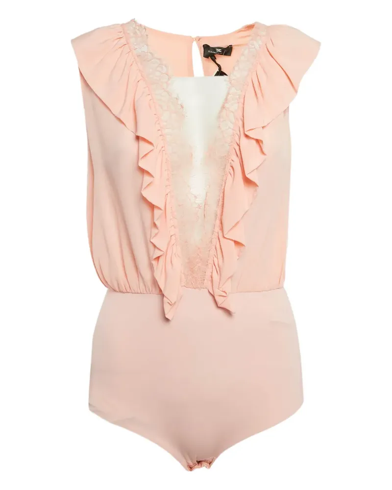 Elisabetta Franchi ace bodysuit - Rosa Rosa