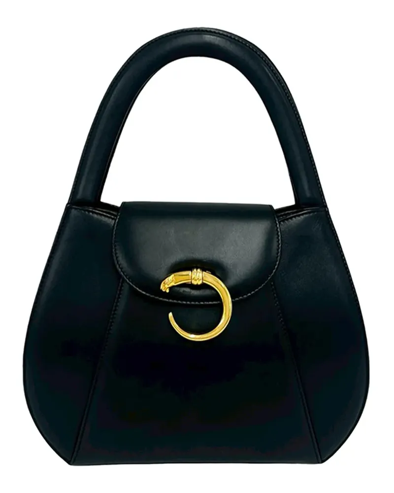 Cartier 2000-2026 Leather Panthere handbag - Schwarz Schwarz