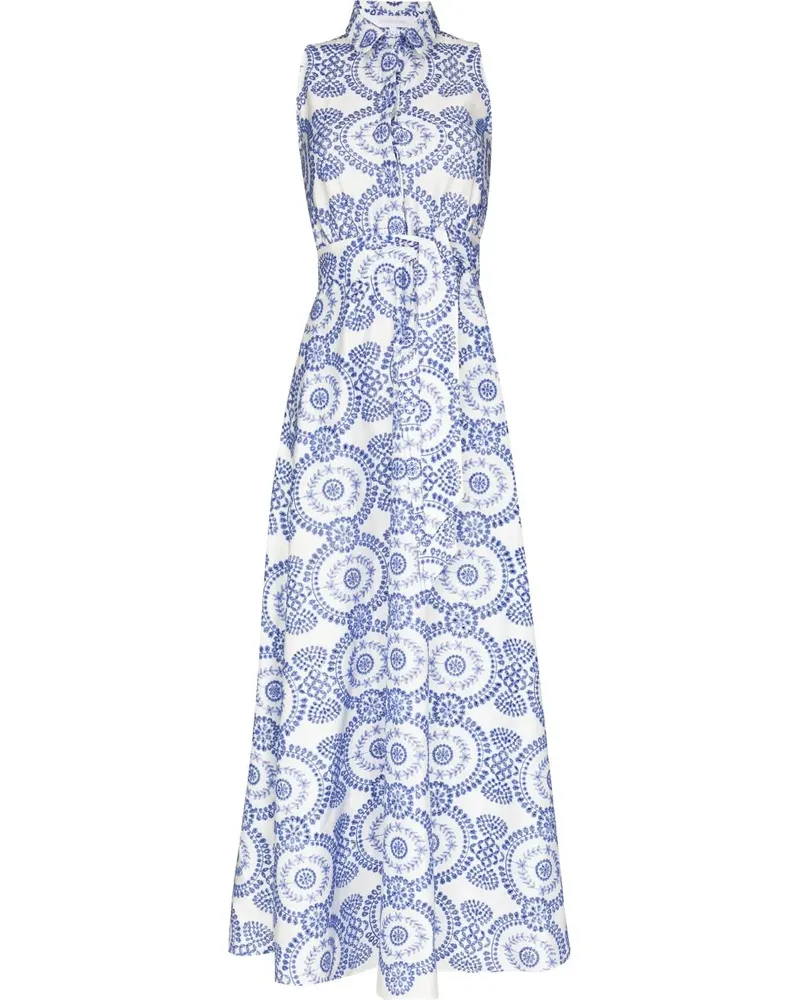 Borgo De Nor Paloma Hemdkleid - Weiß Weiß