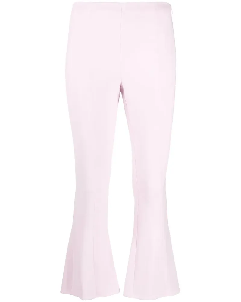 Blumarine Ausgestellte Cropped-Hose - Rosa Rosa