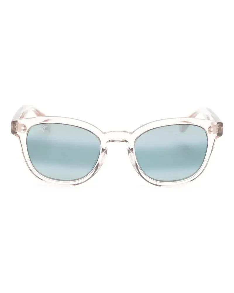 Maui Jim Cheetah 5 Sonnenbrille mit rundem Gestell - Nude Nude