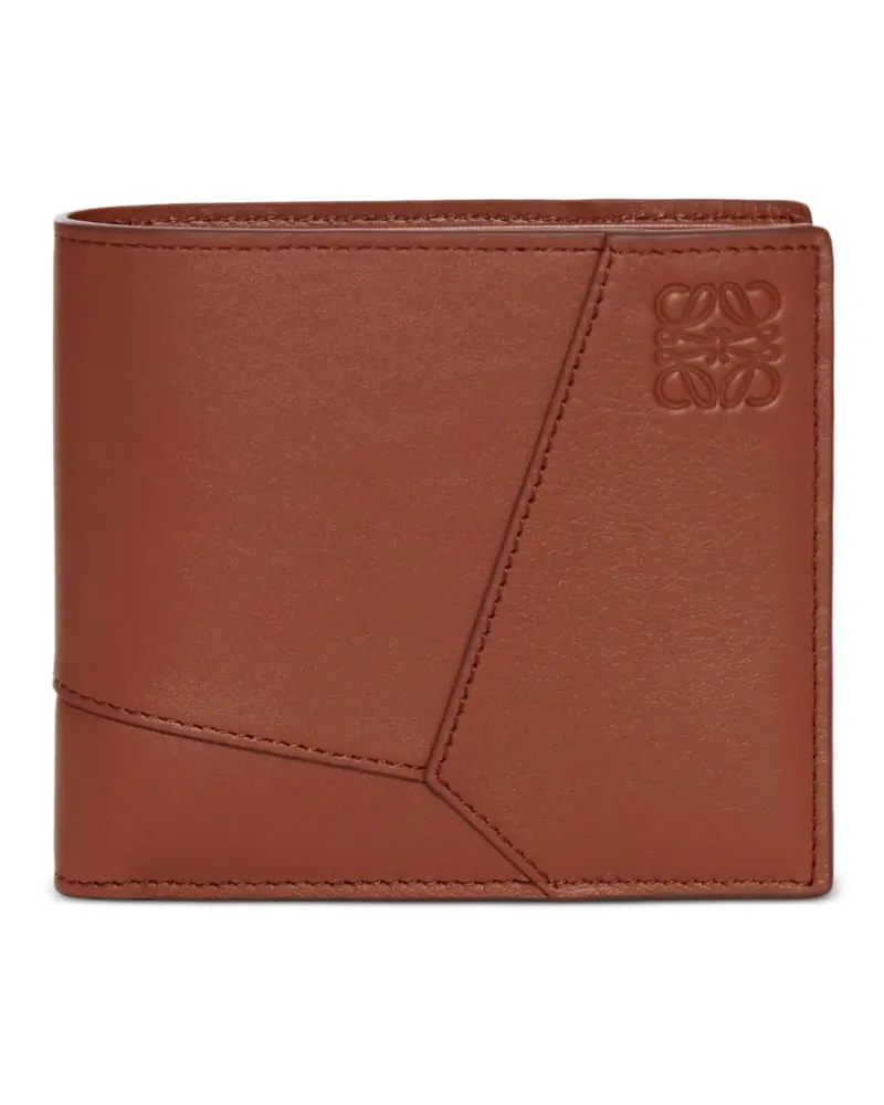 Loewe Puzzle Portemonnaie mit Logo - Braun Braun