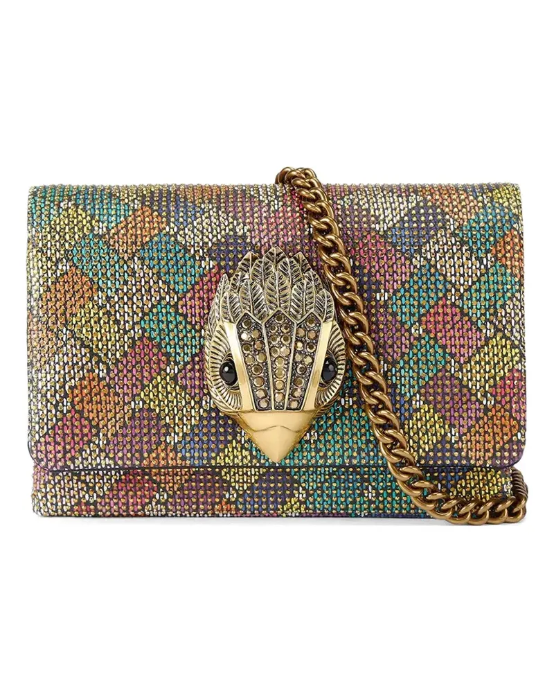 Kurt Geiger glass-embellished cross body bag - Blau Blau