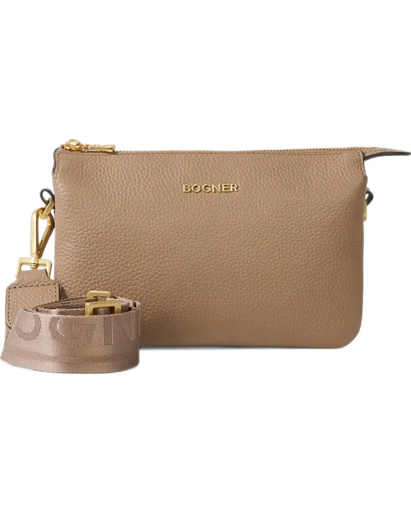 Bogner Wallis Taja Schultertasche aus Leder - Braun Braun