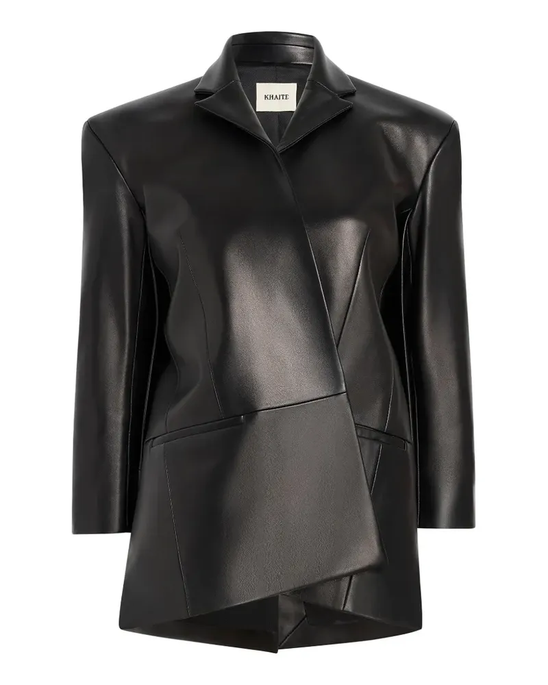 KHAITE Palto jacket - Schwarz Schwarz