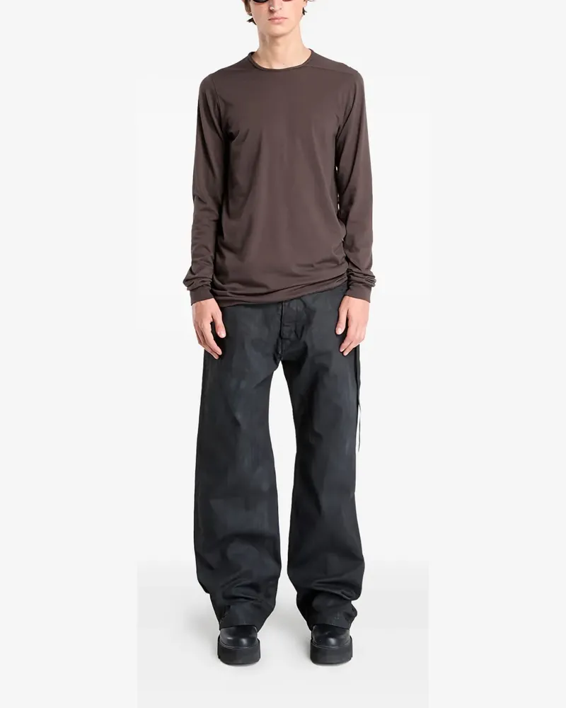 DRKSHDW by Rick Owens Level Langarmshirt - Braun Braun