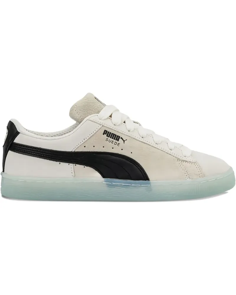 Puma Suede Classic Mist "White/Black/Light Blue" Sneakers - Nude Nude