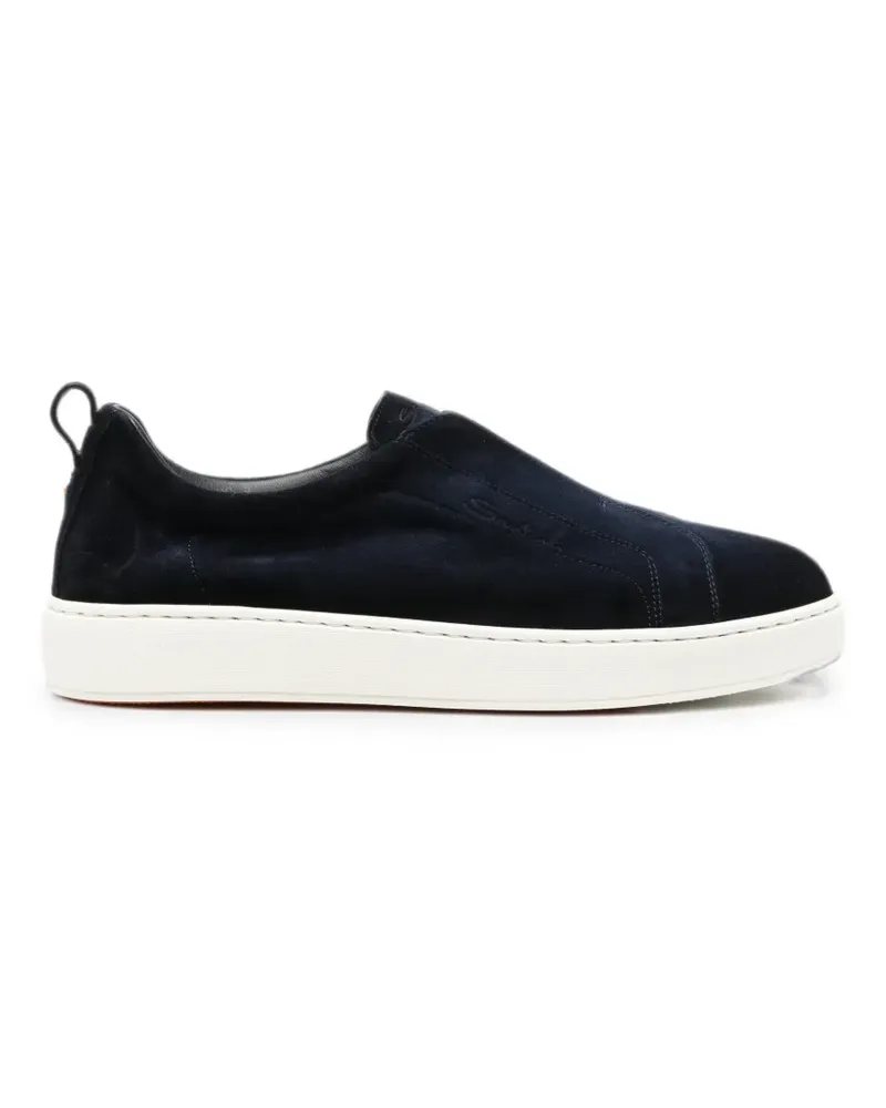 Santoni Victory slip-on sneakers - Blau Blau