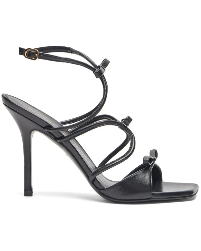 Stuart Weitzman Tully Sandalen 100mm - Schwarz Schwarz