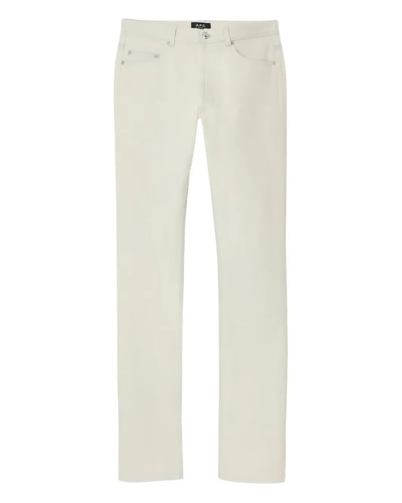 A.P.C. Jeans mit Bleach-Effekt - Nude Nude