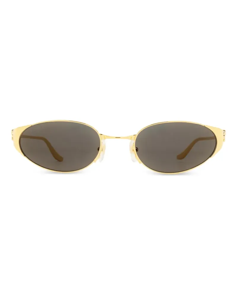 Cartier oval-frame sunglasses - Gold Gold