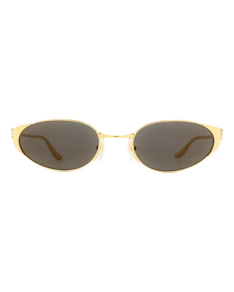 Cartier oval-frame sunglasses - Gold Gold