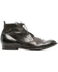 Officine Creative Italia Stereo 4 Schnürstiefel Braun