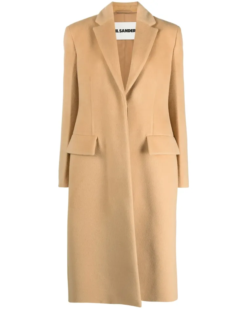 Jil Sander Einreihige Weste - Nude Nude