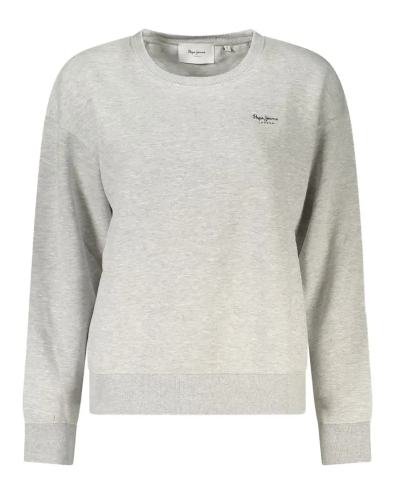 Pepe Jeans crew-neck logo-print sweater - Grau Grau