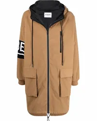 Iceberg Parka mit Logo-Print Nude