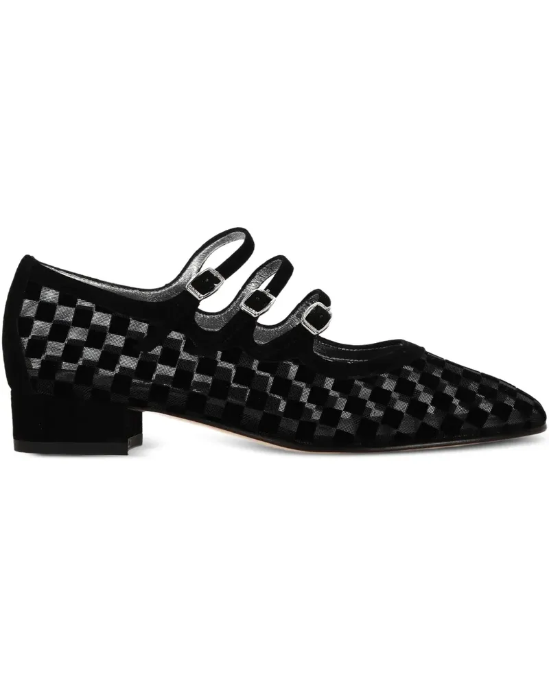 Carel Kina Pumps 40mm - Schwarz Schwarz