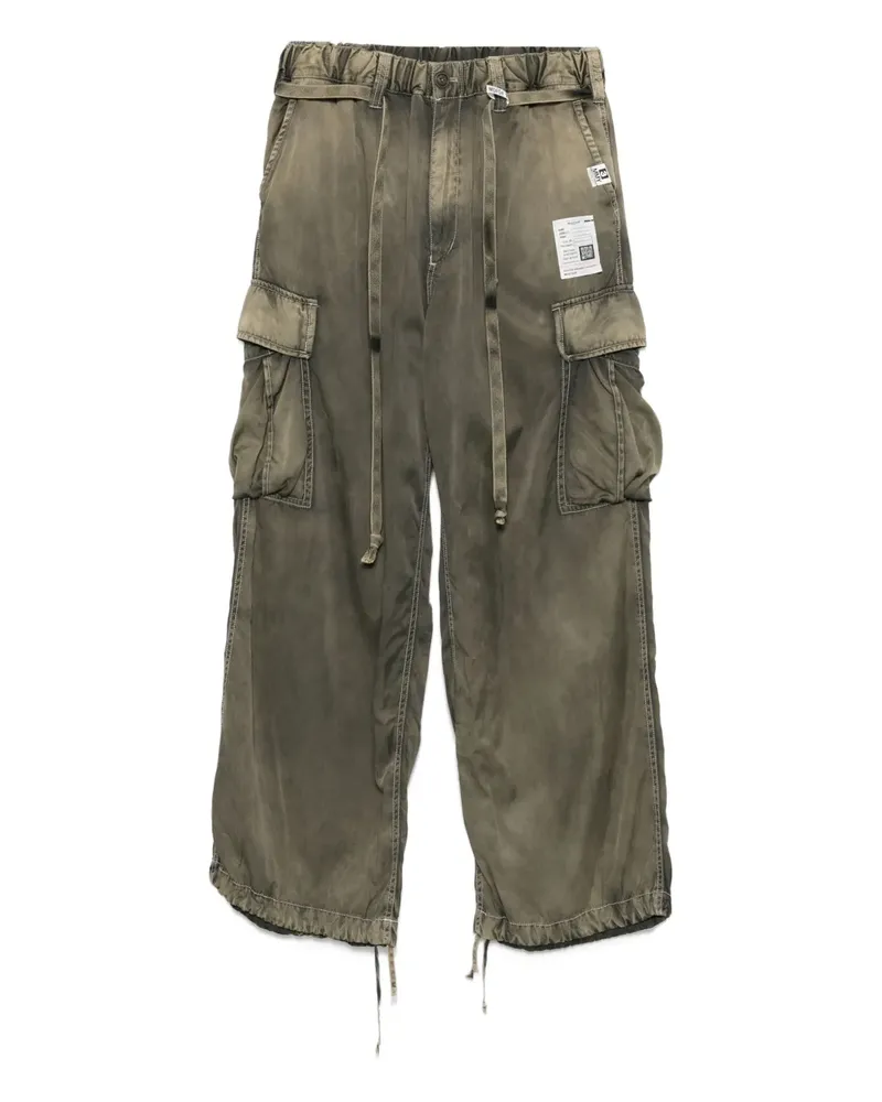 MIHARAYASUHIRO Cargohose mit Kordelzug - Grün Grün