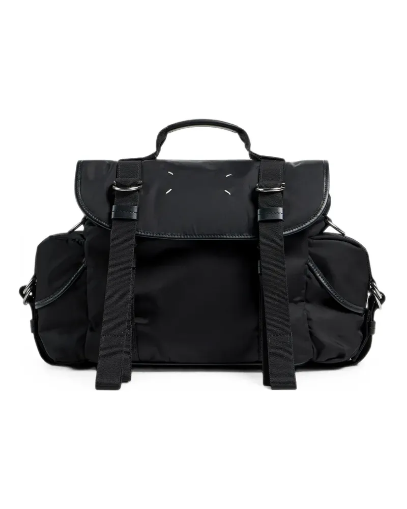 Maison Margiela High Tech Kuriertasche - Schwarz Schwarz