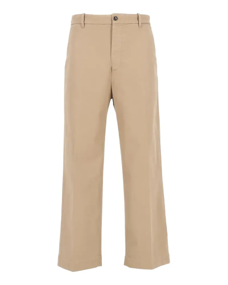nine:inthe:morning Apollon Straight-Leg-Hose - Nude Nude