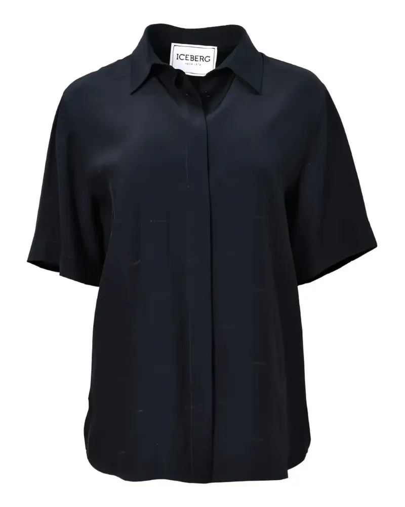 Iceberg Klassisches Hemd - Blau Blau