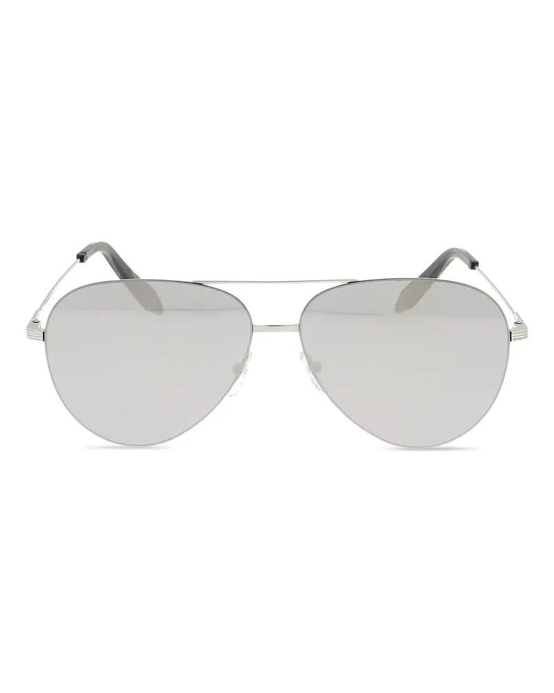 Victoria Beckham Getönte Pilotenbrille - Silber Silber