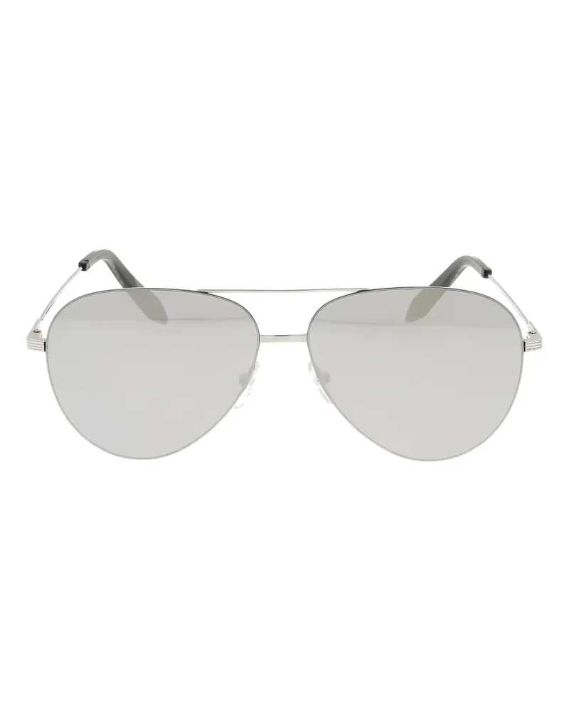 Victoria Beckham Getönte Pilotenbrille - Silber Silber
