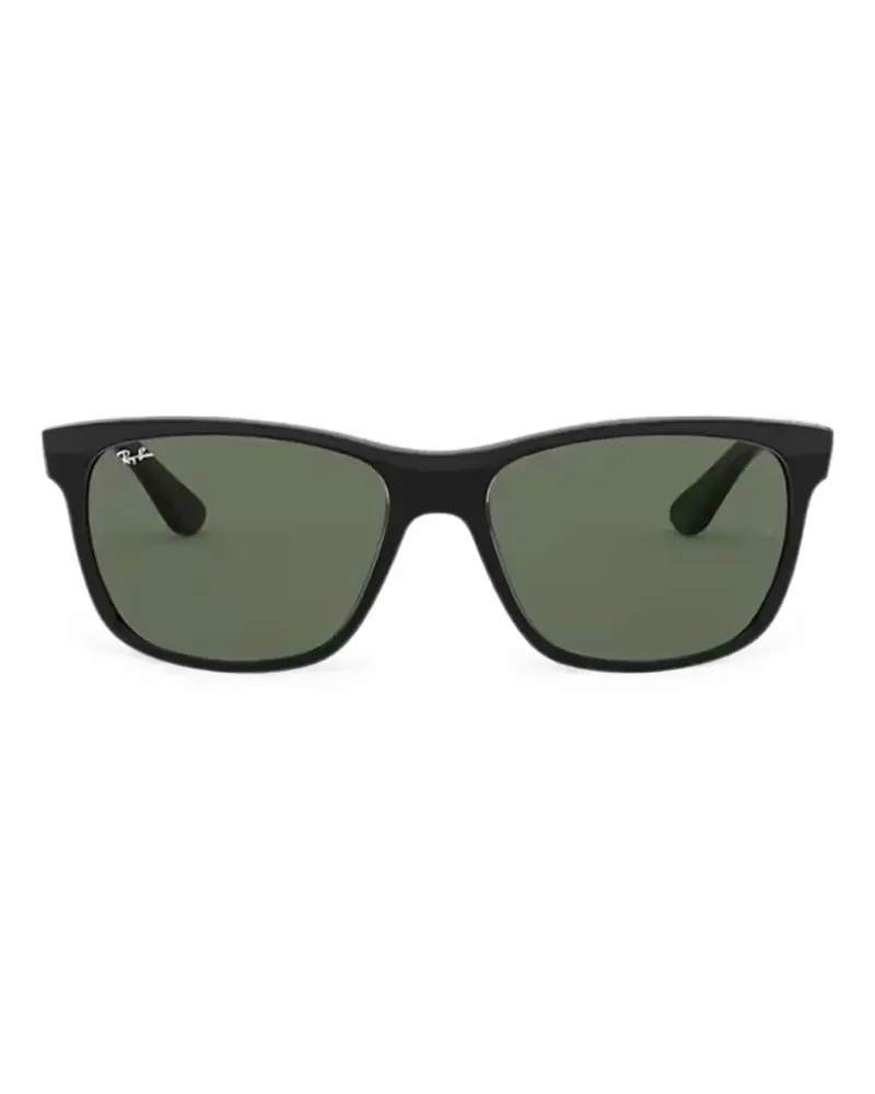 Ray Ban Eckige RB4181 Sonnenbrille - Schwarz Schwarz