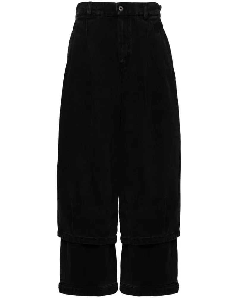 SONGZIO Cocoon Jeans - Schwarz Schwarz