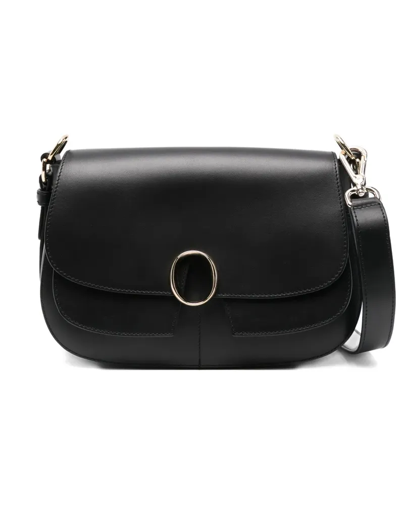 Orciani Schultertasche aus Leder - Schwarz Schwarz