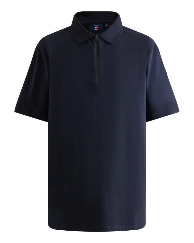 FUSALP Poloshirt mit Reißverschluss - Blau Blau