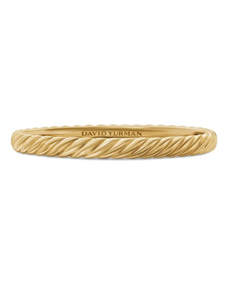David Yurman 18kt Sculpted Cable Gelbgoldarmreif (6,2mm Gold