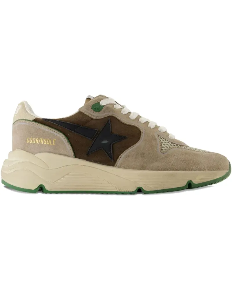 Golden Goose Running Sole Sneakers mit Logo-Detail - Nude Nude