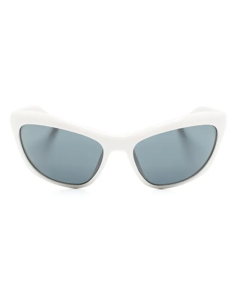 Chiara Ferragni Sonnenbrille mit ovalen Gläsern - Weiß Weiß