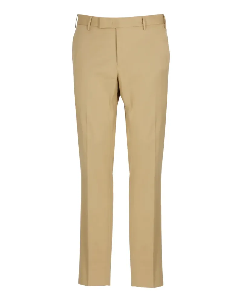 PT TORINO pressed-crease tailored trousers - Nude Nude