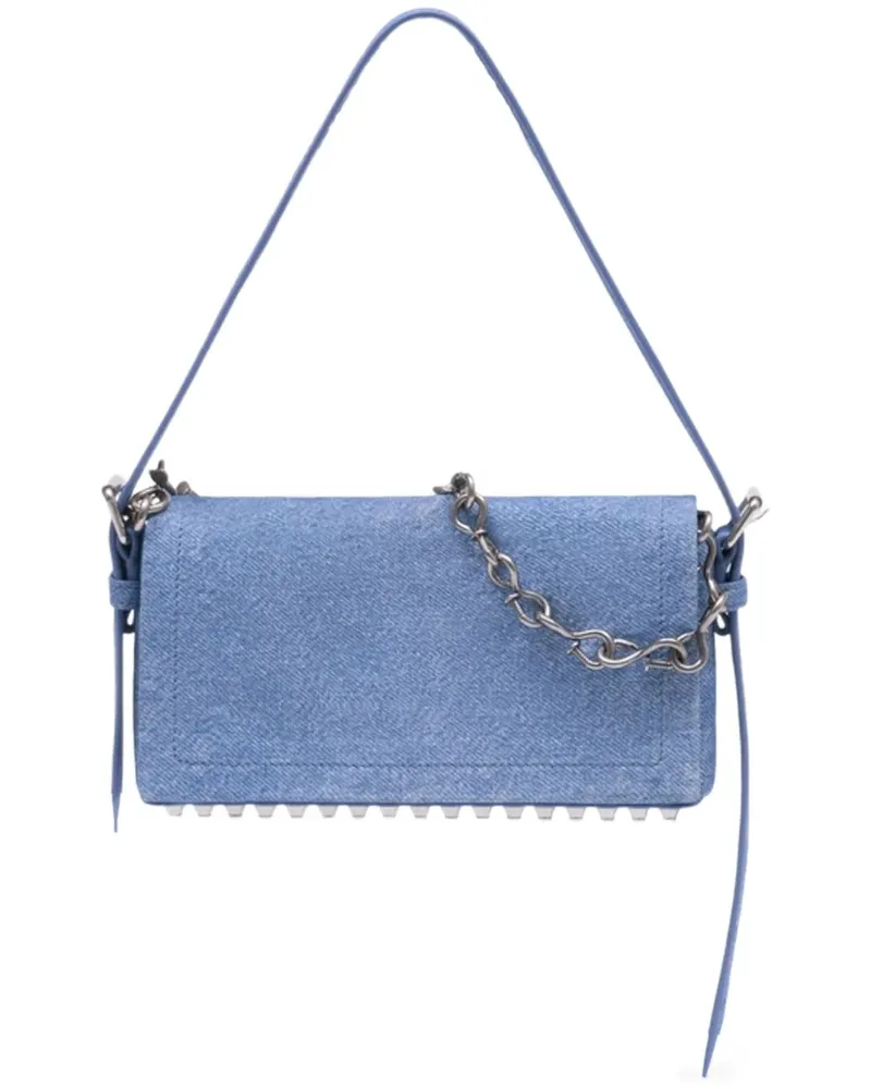 Alexander Wang Schultertasche mit Kettendetail - Blau Blau