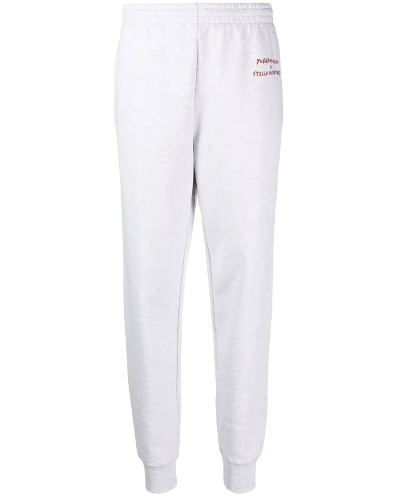 Stella McCartney x Yoshitomo Nara Jogginghose mit Logo-Print - Grau Grau