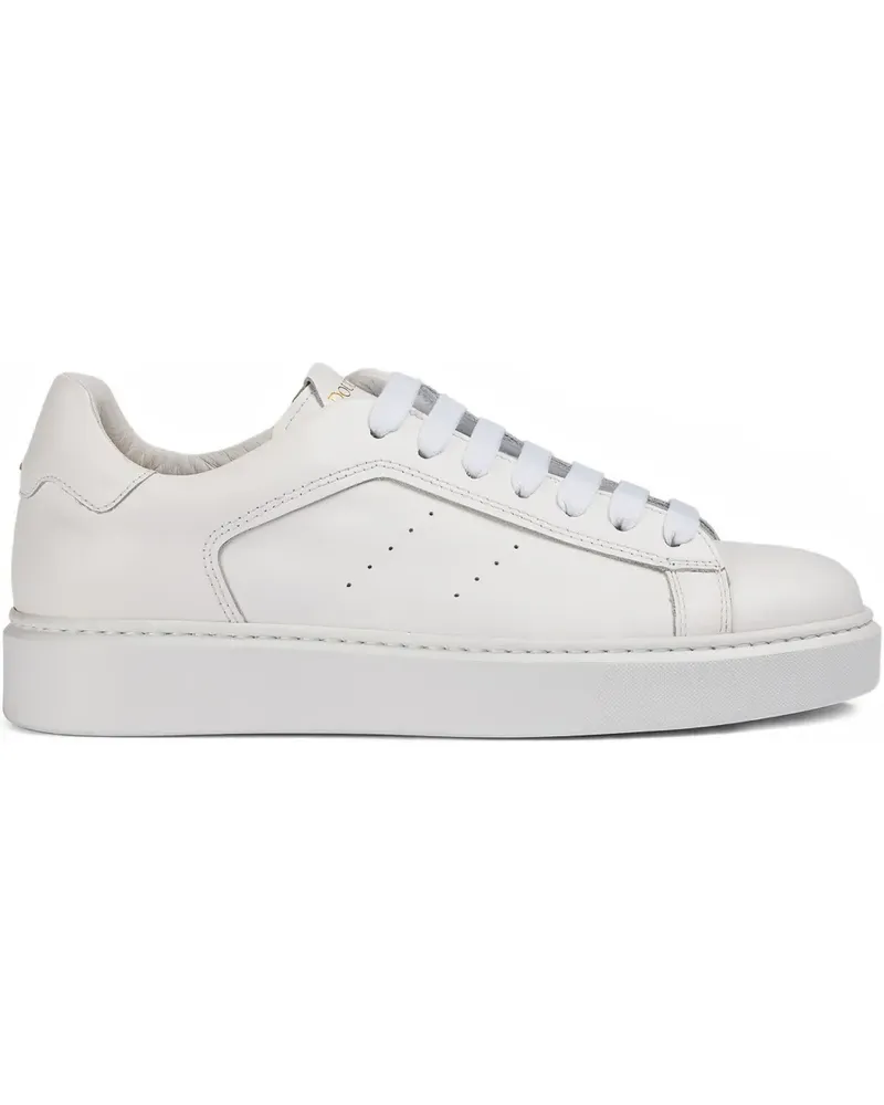 Doucal´s Sneakers mit perforiertem Detail - Weiß Weiß