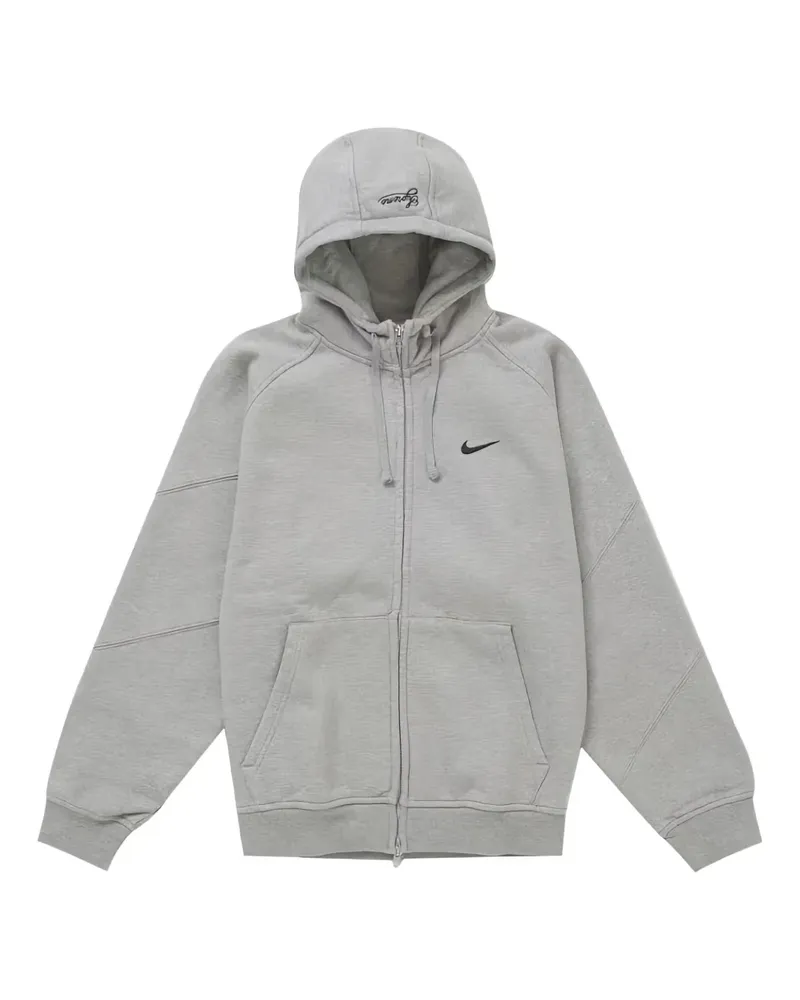 Supreme Being zip hooded sweatshirt - Grau Grau