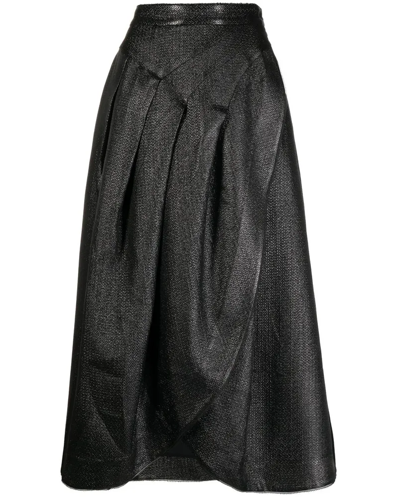 SHIATZY CHEN Genisis Wickelrock - Schwarz Schwarz