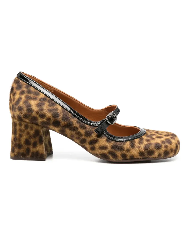 Chie Mihara Mumma Pumps mit Leopardenprint - Braun Braun