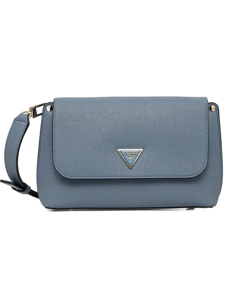 Guess Umhängetasche mit Logo-Schild - Blau Blau