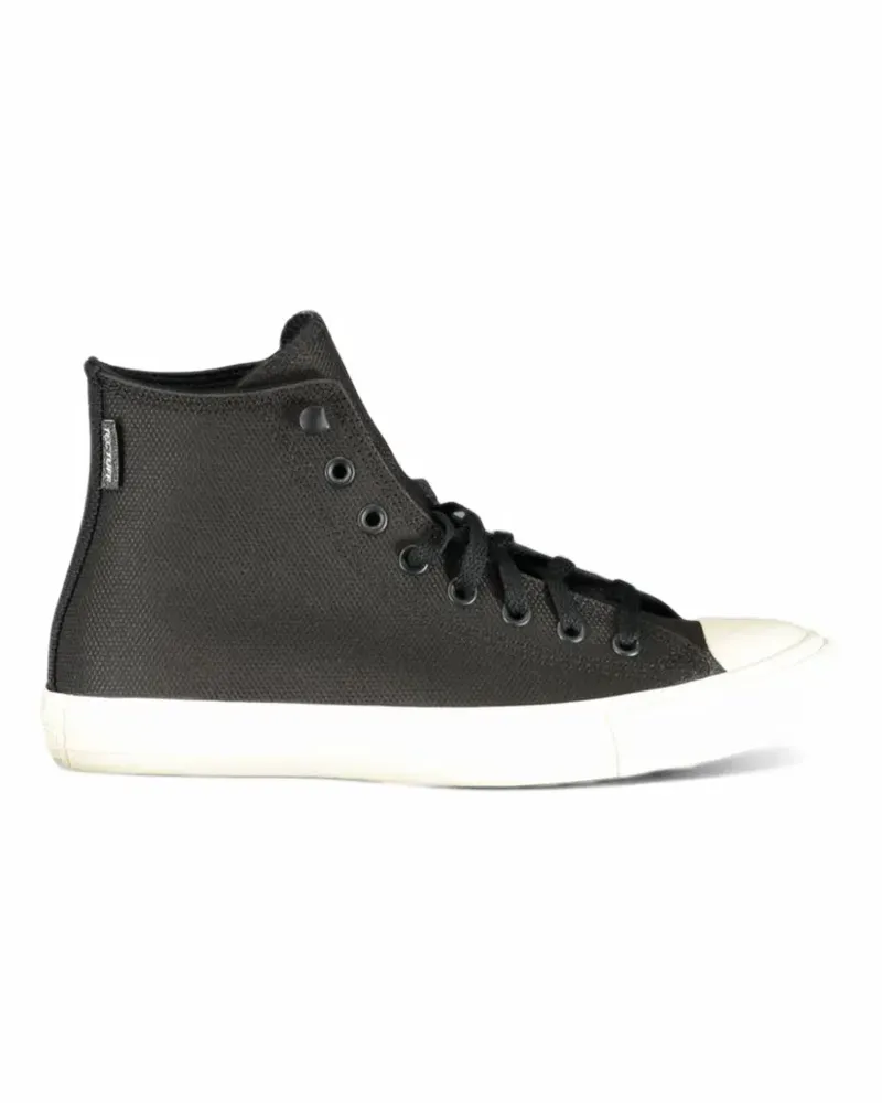 Converse High-Top-Sneakers aus Leder - Schwarz Schwarz