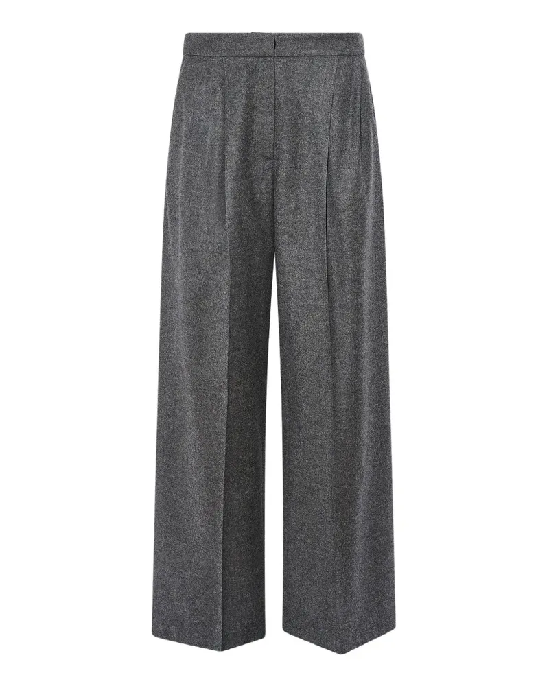 Yves Salomon Loro Piana Hose mit Falten - Grau Grau
