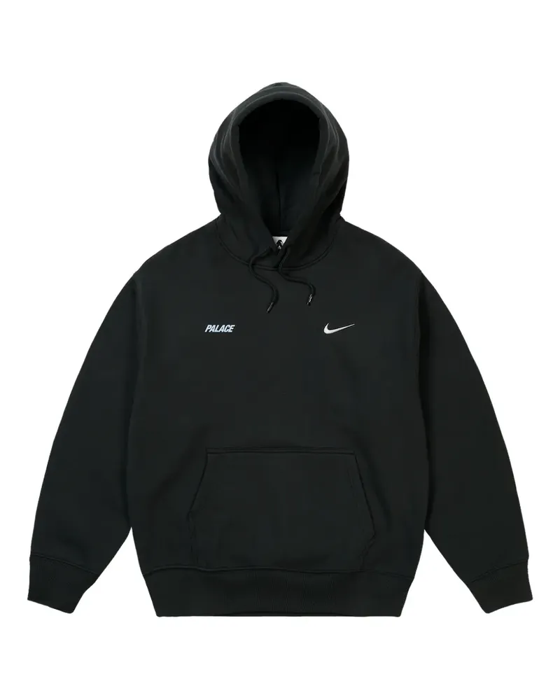 PALACE x Nike pouch-pocket hoodie - Schwarz Schwarz