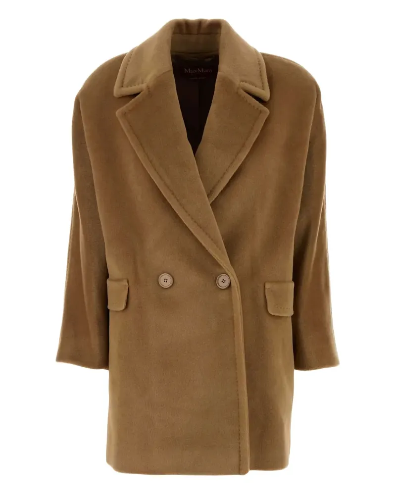 Max Mara Klassische Cabanjacke - Braun Braun