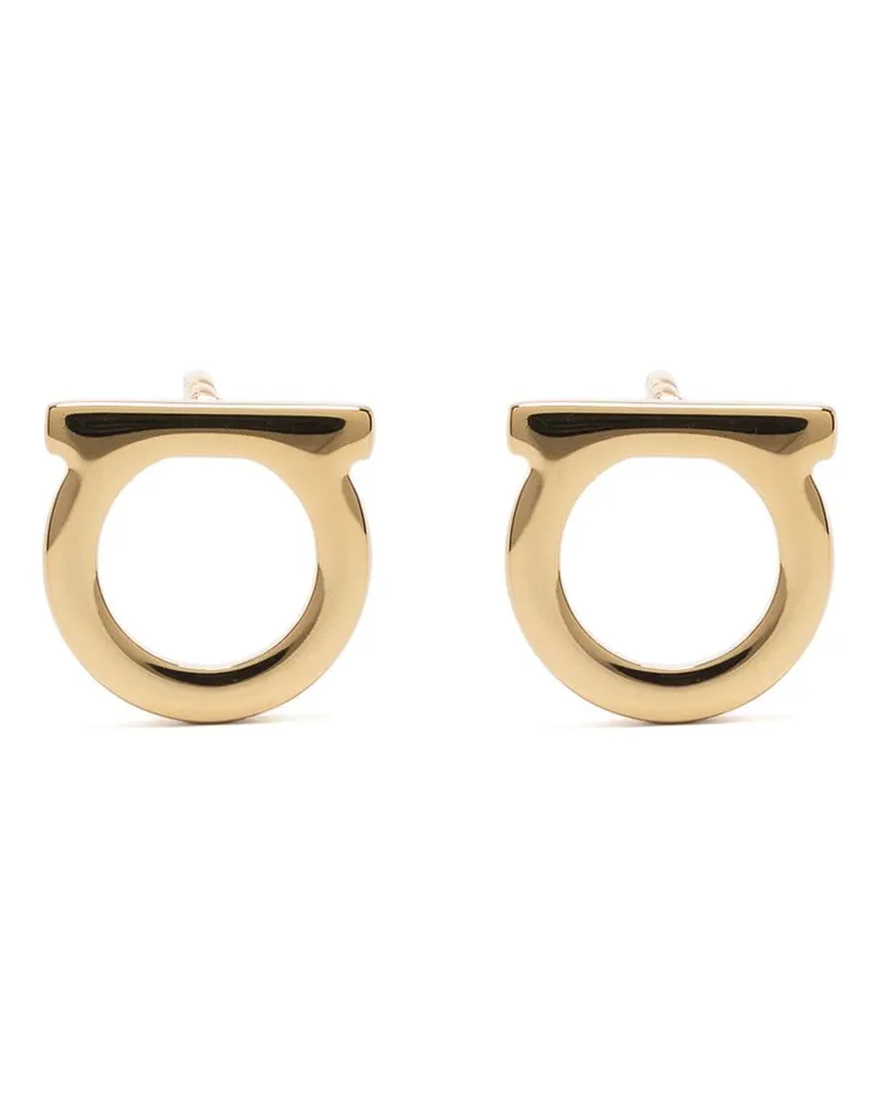 Ferragamo Gancini Ohrstecker - Gold Gold