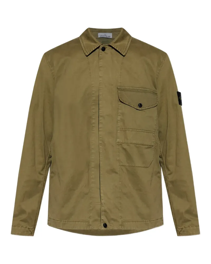 Stone Island Klassisches Hemd - Weiß Weiß